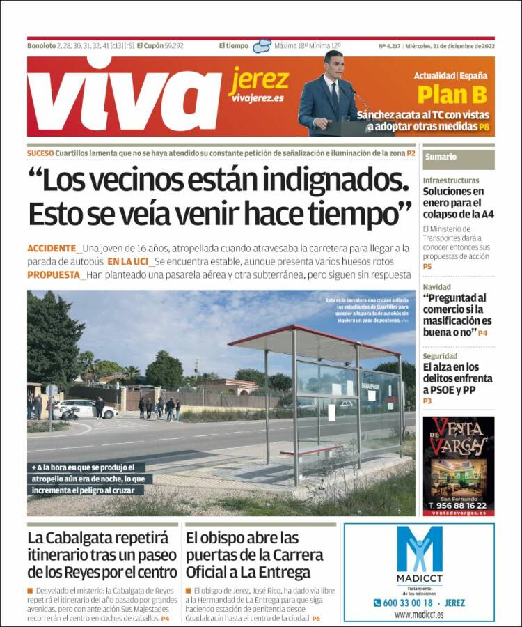 Portada de Información - Jerez (Spain)