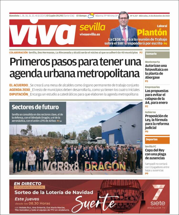 Portada de Viva Sevilla (Spain)