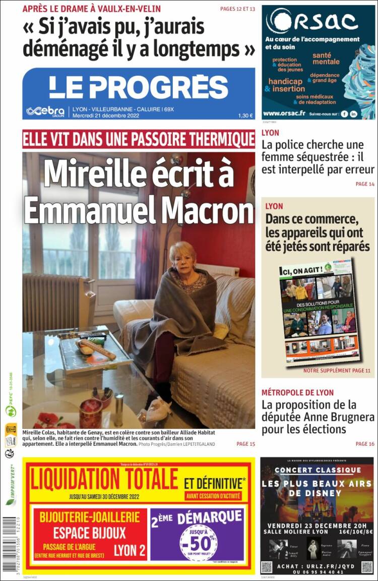 Portada de Progres de Fecamp (Francia)