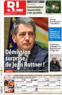Portada de Le Republicain Lorrain (Francia)