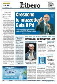 Portada de Libero (Italia)