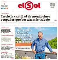 Portada de El Sol (Argentina)