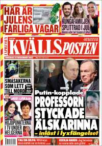 Portada de Kvällsposten (Sweden)