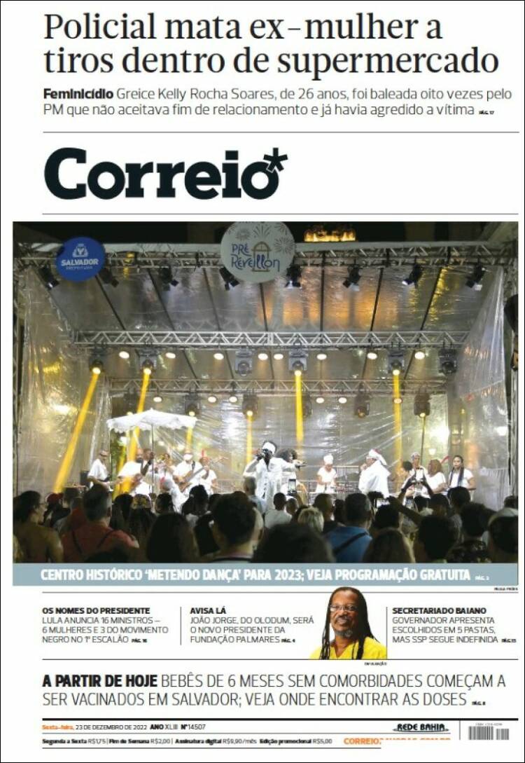Portada de Correio* (Brasil)