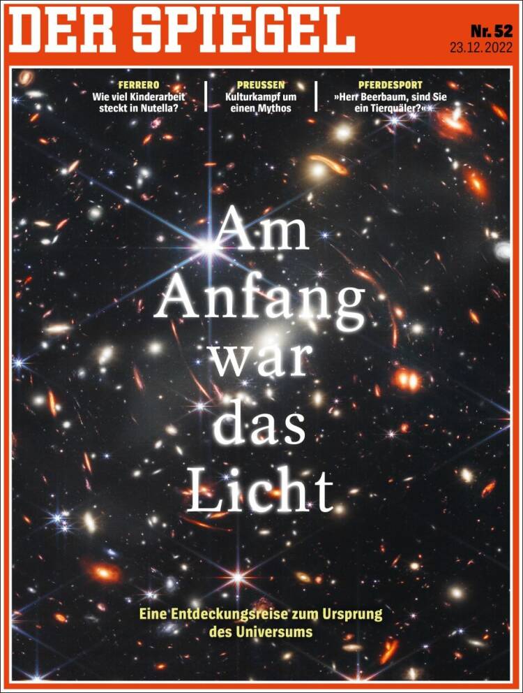 Portada de Der Spiegel (Alemania)