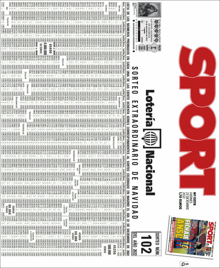 Portada de Sport (España)