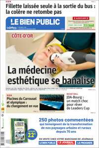 Portada de Le Bien Public (Francia)