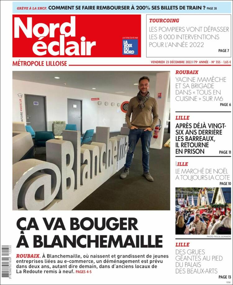Portada de Nord Éclair (Francia)
