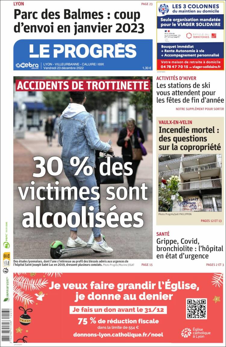 Portada de Progres de Fecamp (Francia)