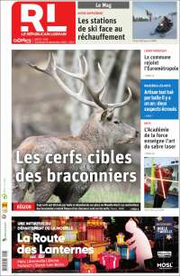 Portada de Le Republicain Lorrain (Francia)