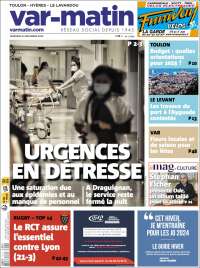 Portada de Var-Matin (Francia)