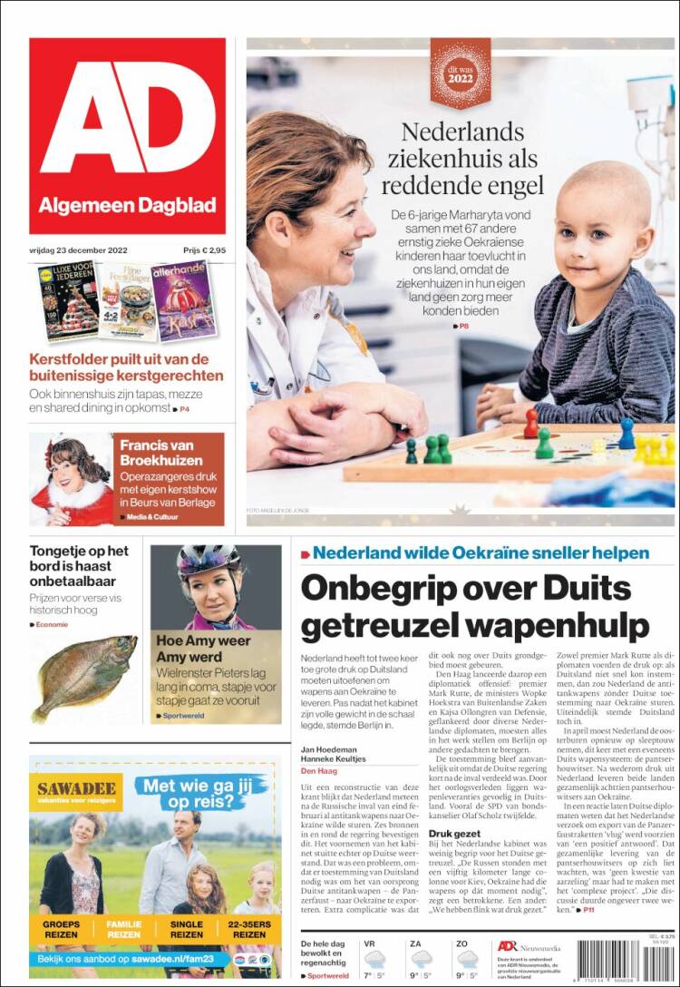 Portada de AD (Pa&iacute;ses Bajos)