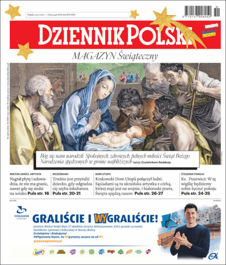 Portada de Dziennik (Polonia)