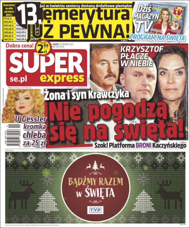 Portada de Super Express (Polonia)