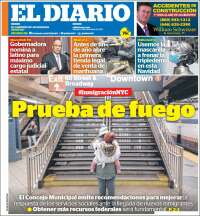 Portada de El Diario NY (USA)