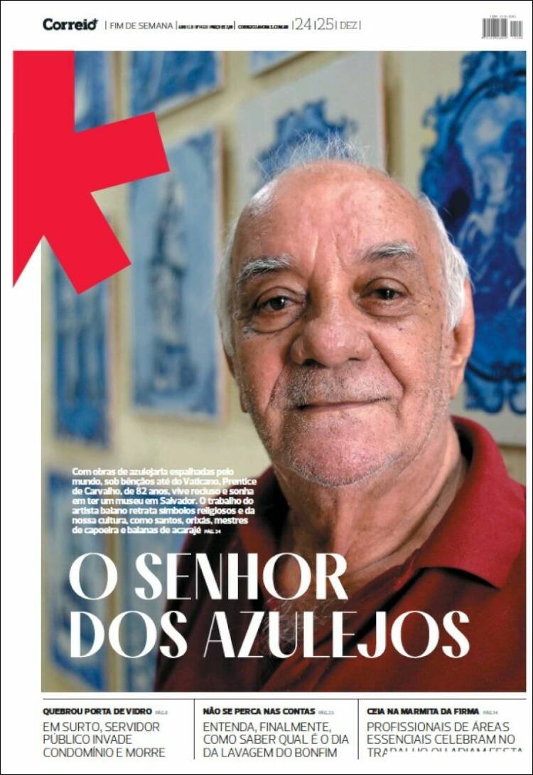 Portada de Correio* (Brésil)