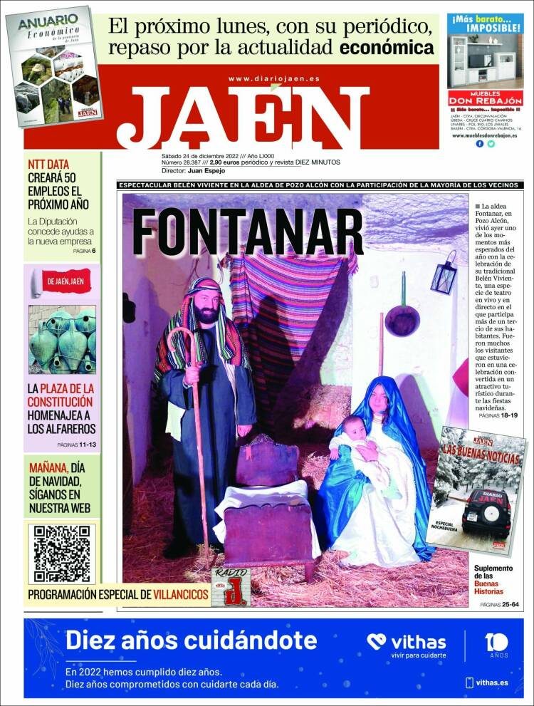 Portada de Diario Jaén (Espa&ntilde;a)