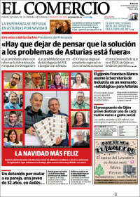 Portada de El Comercio - Gijón (Espa&ntilde;a)