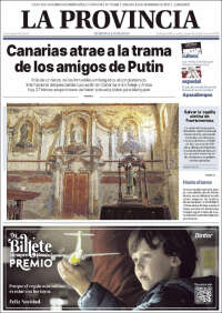 Portada de La Provincia (Espa&ntilde;a)