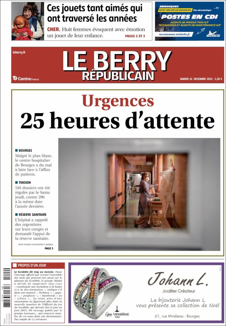 Portada de Berry Republicain (France)