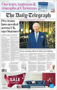 Portada de Daily Telegraph (United Kingdom)