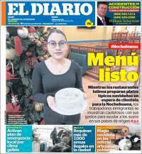 Portada de El Diario NY (USA)