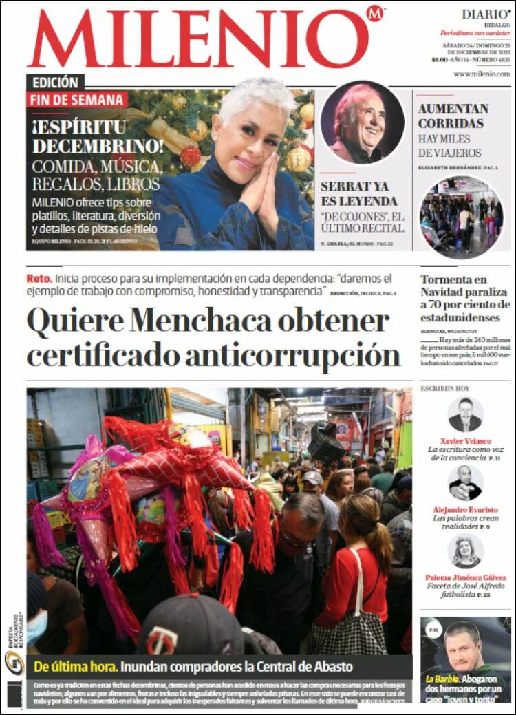 Portada de Milenio de Hidalgo (Mexico)