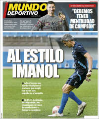 Portada de Mundo Deportivo Gipuzkoa (España)