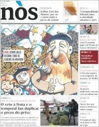 Portada de Nòs Diario (España)