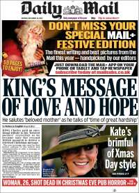 Portada de Daily Mail (United Kingdom)