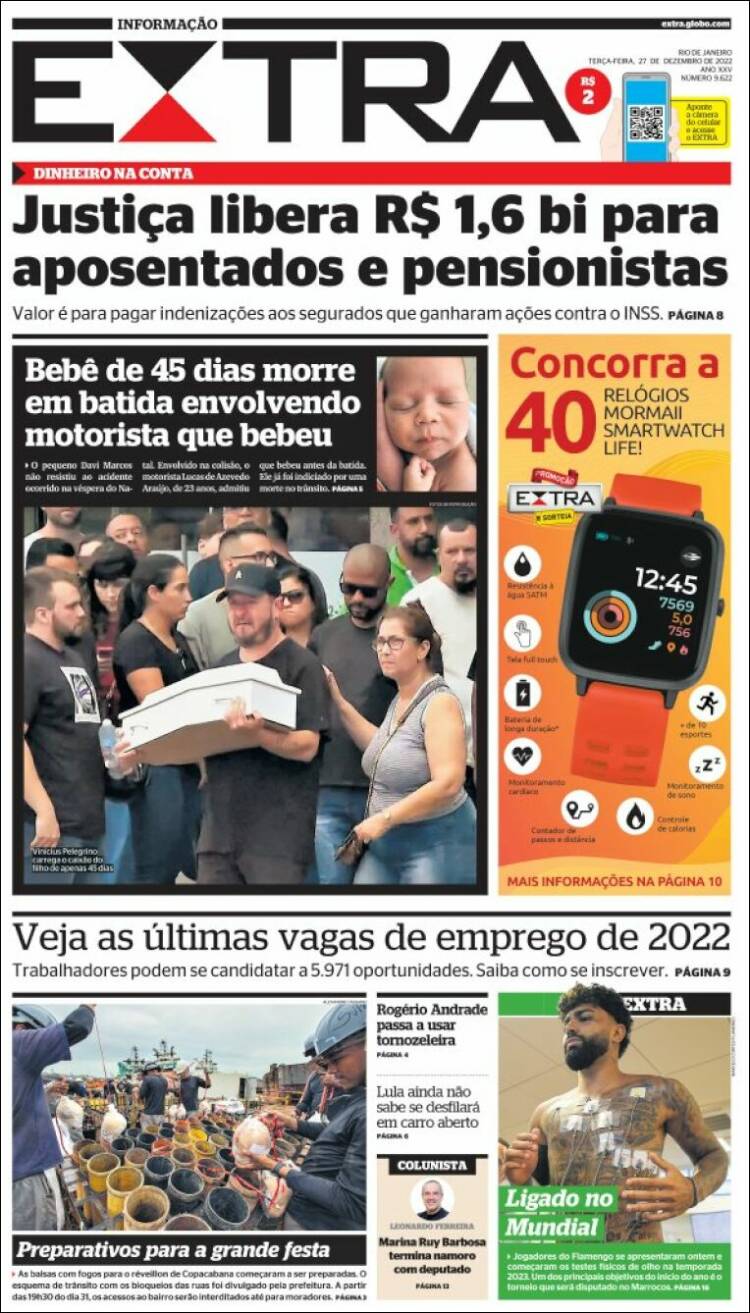 Portada de Extra (Brasil)