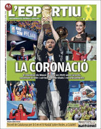Portada de L'Esportiu (Espagne)