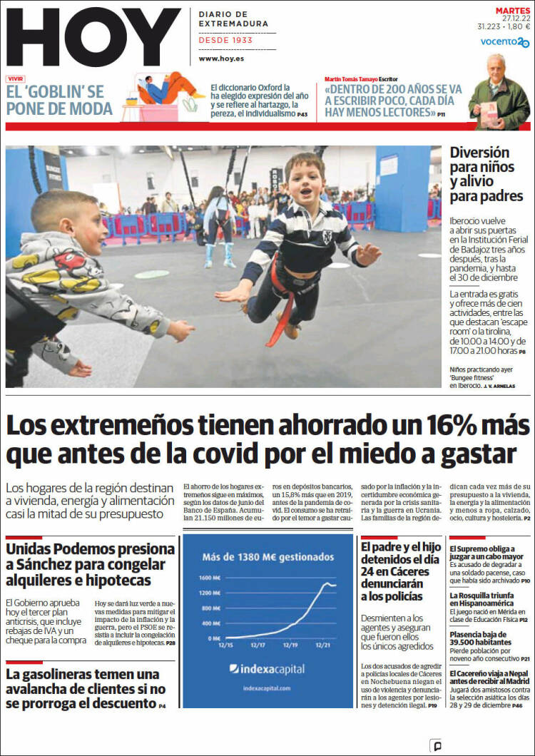 Portada de Hoy - Badajoz (Espagne)