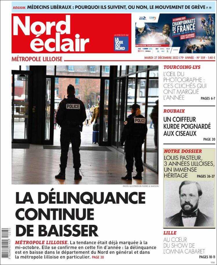 Portada de Nord Éclair (Francia)