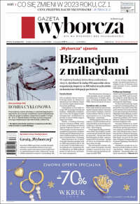 Portada de Gazeta Wyborcza (Poland)