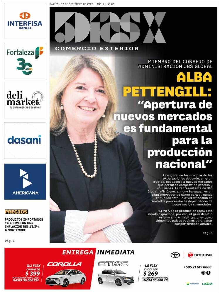 Portada de 5 Días (Paraguay)