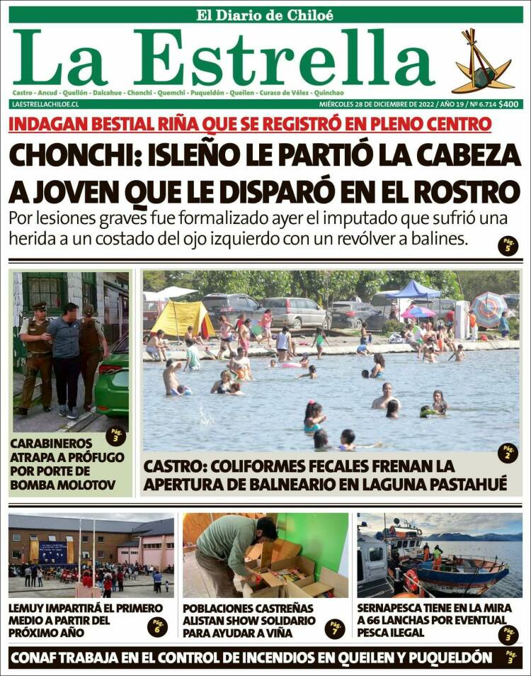 Portada de Estrella de Chiloé (Chile)