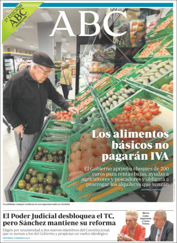 Portada de ABC (Espa&ntilde;a)