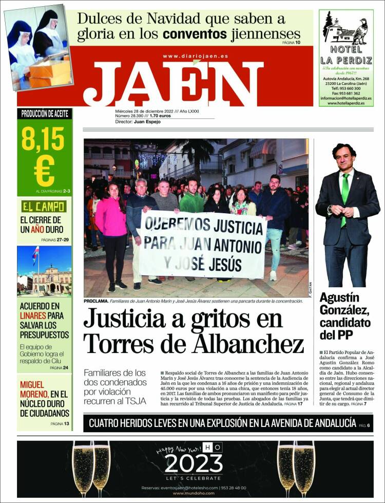 Portada de Diario Jaén (Espa&ntilde;a)