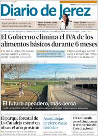 Portada de Diario de Jerez (Espa&ntilde;a)