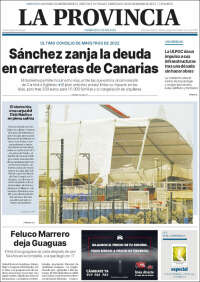 Portada de La Provincia (Espa&ntilde;a)