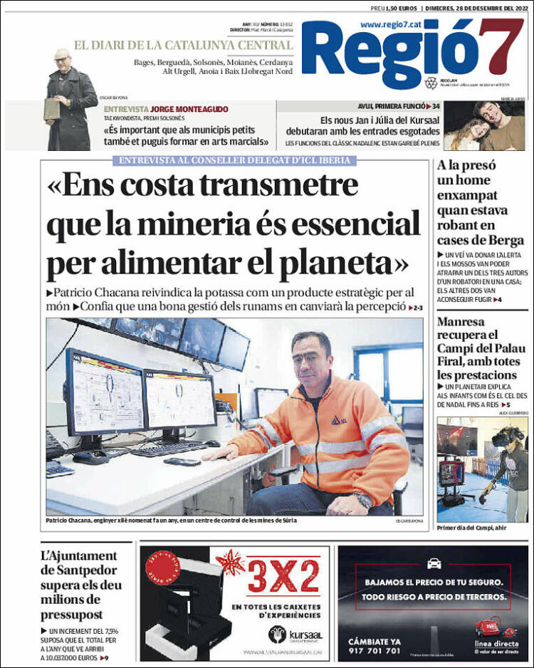 Portada de Regio7 (Espa&ntilde;a)