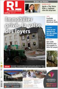 Portada de Le Republicain Lorrain (Francia)