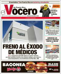 Portada de Vocero (Puerto Rico)