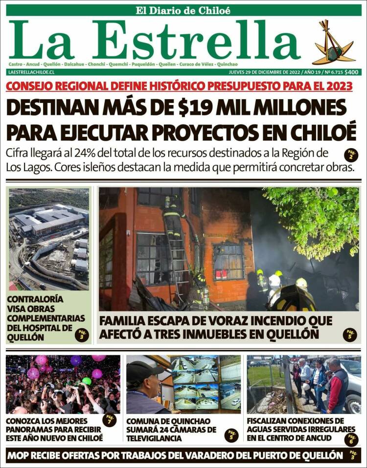 Portada de Estrella de Chiloé (Chile)