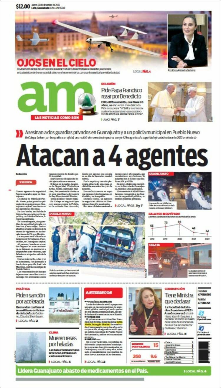 Portada de Al Día A.M. (Mexico)