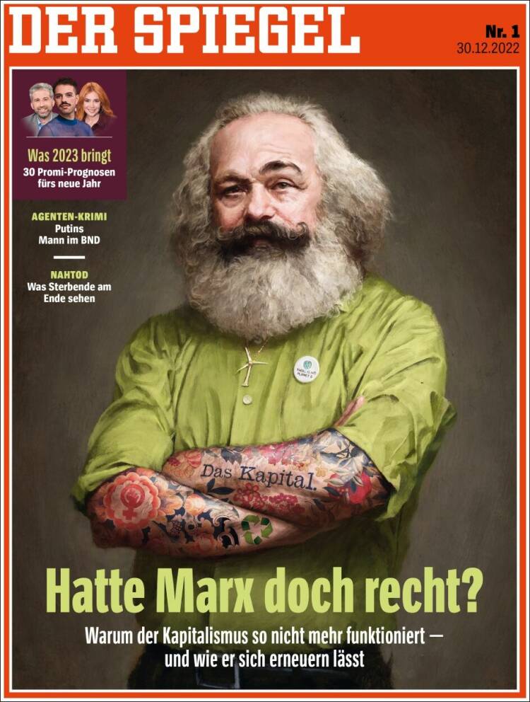 Portada de Der Spiegel (Alemania)