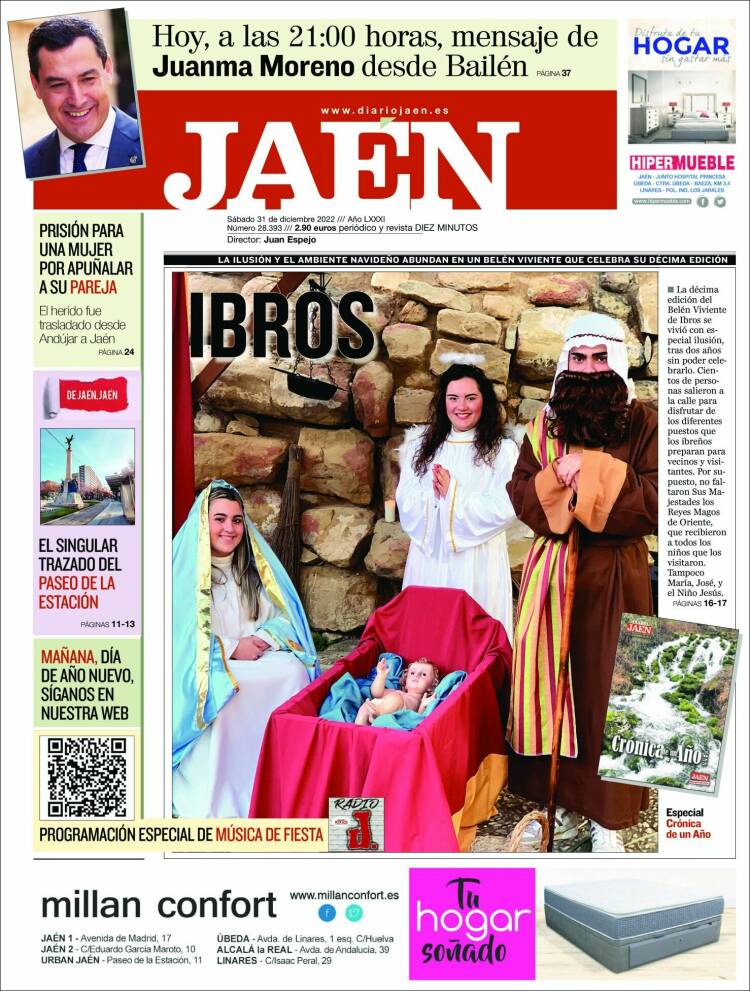 Portada de Diario Jaén (Spain)