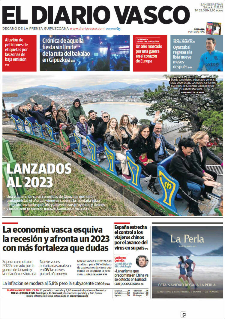 Portada de Diario Vasco (Spain)