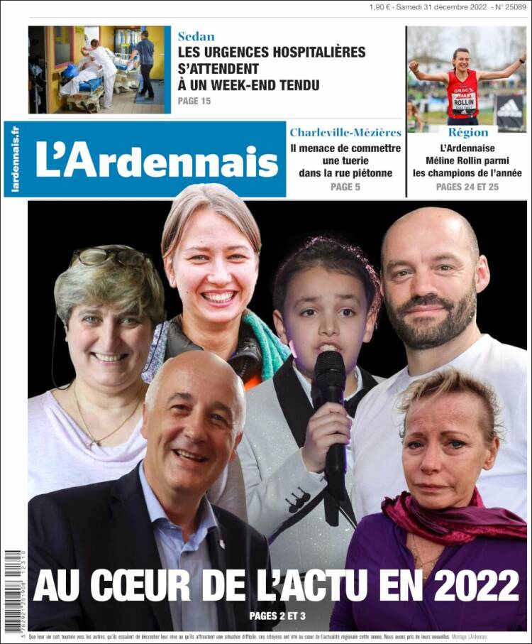 Portada de L'Ardenais (Francia)